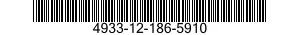 4933-12-186-5910 SHOP EQUIPMENT,ARTILLERY 4933121865910 121865910