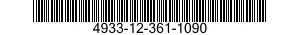 4933-12-361-1090 SIGHT,BORE,MUZZLE 4933123611090 123611090