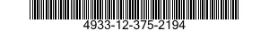 4933-12-375-2194 HOLDER, TESTING DEV 4933123752194 123752194