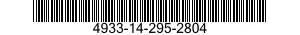 4933-14-295-2804  4933142952804 142952804