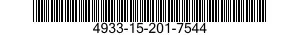 4933-15-201-7544 SUPPORTO ELEVAZIONE 4933152017544 152017544
