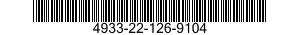 4933-22-126-9104 TARGET,BORESIGHT ALIGNMENT 4933221269104 221269104