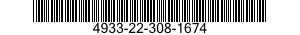 4933-22-308-1674 DRIVE SHAFT ASSEMBLY,CONSTANT VELOCITY,VEHICULAR 4933223081674 223081674