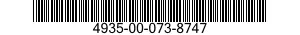 4935-00-073-8747 TEST STATION,GUIDED MISSILE SYSTEM COMPONENTS 4935000738747 000738747