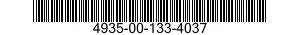 4935-00-133-4037 PLATE,MOUNTING,GUIDED MISSILE 4935001334037 001334037