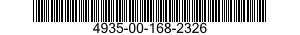 4935-00-168-2326 MODIFICATION KIT,MAINTENANCE AND REPAIR SHOP EQUIPMENT 4935001682326 001682326