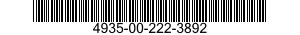 4935-00-222-3892 MODIFICATION KIT,MAINTENANCE AND REPAIR SHOP EQUIPMENT 4935002223892 002223892