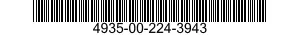 4935-00-224-3943 TAPE,PUNCHED PROGRAM 4935002243943 002243943