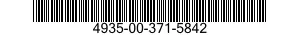 4935-00-371-5842 ADAPTER,CABLE BREAKOUT 4935003715842 003715842