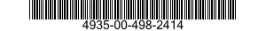 4935-00-498-2414  4935004982414 004982414
