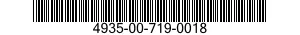 4935-00-719-0018  4935007190018 007190018