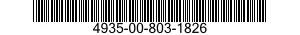 4935-00-803-1826  4935008031826 008031826