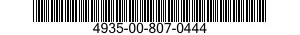 4935-00-807-0444  4935008070444 008070444