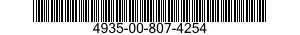 4935-00-807-4254  4935008074254 008074254
