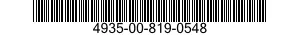 4935-00-819-0548  4935008190548 008190548