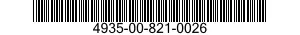 4935-00-821-0026  4935008210026 008210026