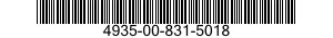 4935-00-831-5018  4935008315018 008315018