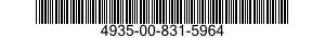 4935-00-831-5964  4935008315964 008315964
