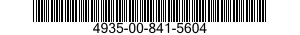 4935-00-841-5604  4935008415604 008415604