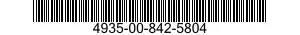 4935-00-842-5804  4935008425804 008425804