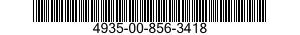 4935-00-856-3418  4935008563418 008563418