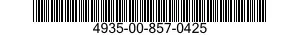 4935-00-857-0425  4935008570425 008570425