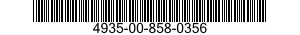 4935-00-858-0356  4935008580356 008580356