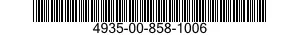 4935-00-858-1006  4935008581006 008581006