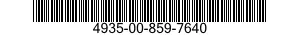 4935-00-859-7640  4935008597640 008597640