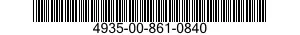 4935-00-861-0840  4935008610840 008610840