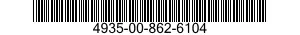 4935-00-862-6104  4935008626104 008626104