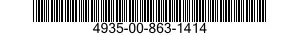 4935-00-863-1414  4935008631414 008631414