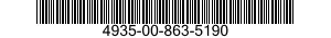 4935-00-863-5190  4935008635190 008635190