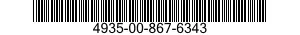 4935-00-867-6343  4935008676343 008676343