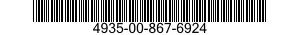 4935-00-867-6924  4935008676924 008676924
