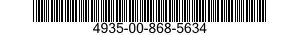 4935-00-868-5634  4935008685634 008685634