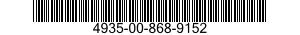 4935-00-868-9152 TEST SET,GUIDED MISSILE 4935008689152 008689152