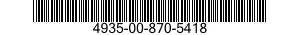 4935-00-870-5418  4935008705418 008705418