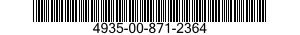 4935-00-871-2364  4935008712364 008712364