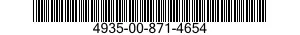 4935-00-871-4654  4935008714654 008714654