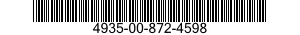 4935-00-872-4598  4935008724598 008724598