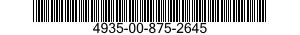4935-00-875-2645  4935008752645 008752645