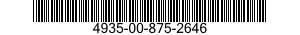 4935-00-875-2646  4935008752646 008752646