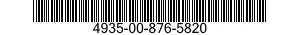 4935-00-876-5820  4935008765820 008765820