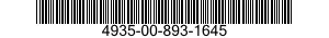 4935-00-893-1645  4935008931645 008931645