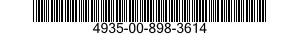 4935-00-898-3614  4935008983614 008983614