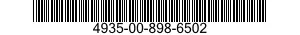 4935-00-898-6502 TEST EQUIPMENT,GUIDED MISSILE SYSTEM 4935008986502 008986502