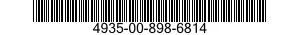 4935-00-898-6814  4935008986814 008986814