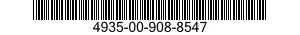 4935-00-908-8547 TEST SET,REACTION 4935009088547 009088547