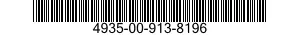 4935-00-913-8196  4935009138196 009138196
